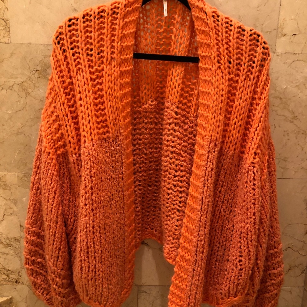 Free People Oversized Cardigan